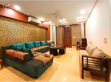 Living Room in 4 BHK Apartment at Saket – for Rent