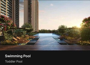 Swimming Pool in 3.5 BHK Apartment at Godrej Aristocrat, Sector 49 – for Sale