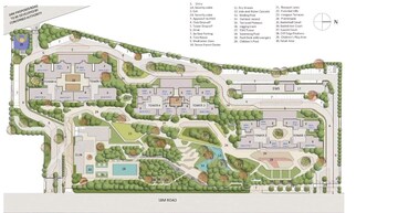 Master Plan in 3.5 BHK Apartment at Godrej Aristocrat, Sector 49 – for Sale