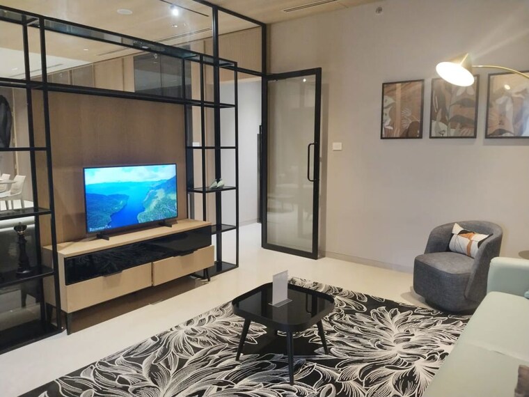 Living Room, holystico-astrana 3 Bedroom 1181 Sq.Ft. Apartment In Hadapsar Pune 10055517