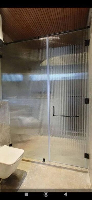 Bathroom in 3 BHK Apartment at Rajapushpa Provincia, Narsingi – for Rent