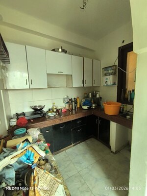 Kitchen in 2 BHK Builder Floor at Saket – for Rent