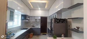 Kitchen in 4 BHK Villa at APR Mukka Praveens Signator, Mallampet – for Rent