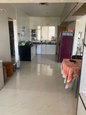 Kitchen in 2.5 BHK Apartment at Eisha Sangam, Market Yard – for Sale