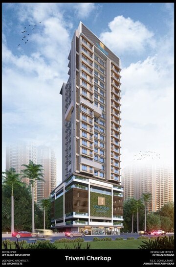 2 BHK Apartment For Sale in Jet Triveni Heights, Kandivali West