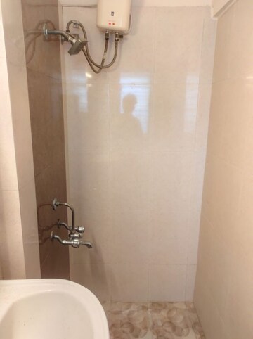 Bathroom in 1 BHK Apartment at Lokhandwala Whispering Palms, Kandivali East – for Rent