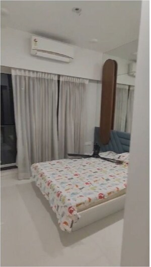 Bedroom in 3 BHK Apartment at BM Satyam Solaris, Deonar – for Rent