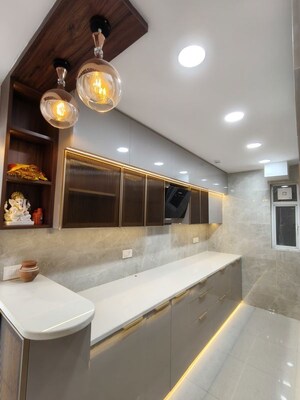 Kitchen in 4 BHK Builder Floor at Ansal API Versalia, Sector 67a – for Sale