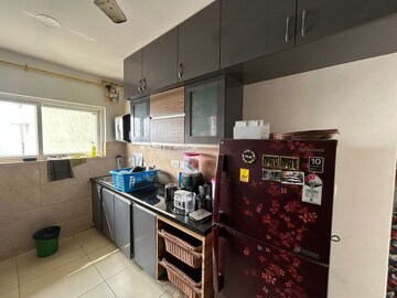 Kitchen in 3 BHK Apartment at Prestige High Fields Gachibowli, Gachibowli – for Rent