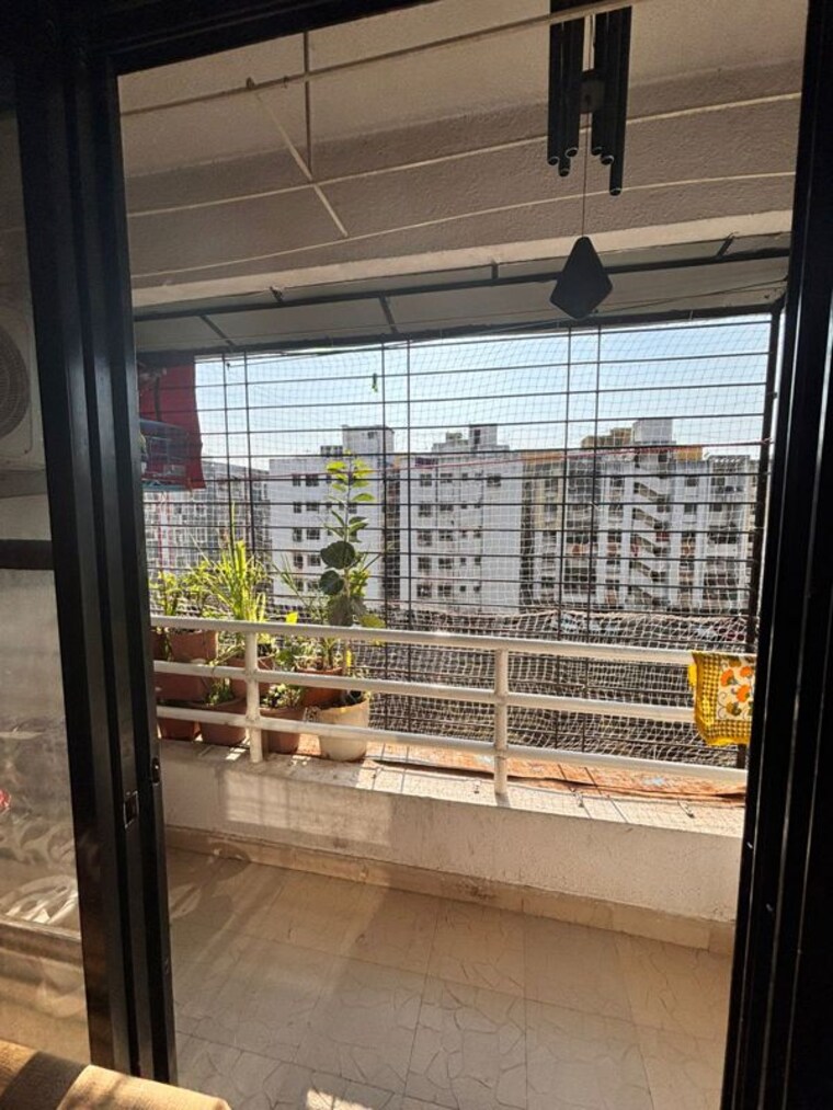 Balcony, gaj-rukmani-apartment 1 Bedroom 650 Sq.Ft. Apartment In Shivane Pune 10055630