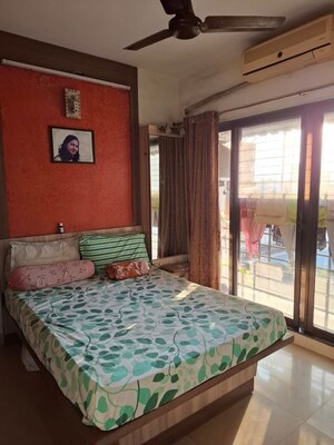 Bedroom in 2 BHK Apartment at Kharghar Sector 13 – for Rent