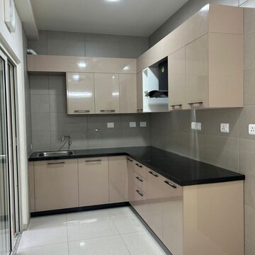 Kitchen in 2 BHK Apartment at Bhartiya Nikoo Homes Phase 2, Kannur – for Rent