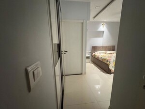 Bedroom in 2 BHK Apartment at Rustomjee Azziano Wing E, Thane West – for Rent