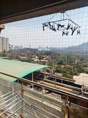 Balcony in 2 BHK Apartment at Cosmos County II, Ghodbunder Road – for Sale