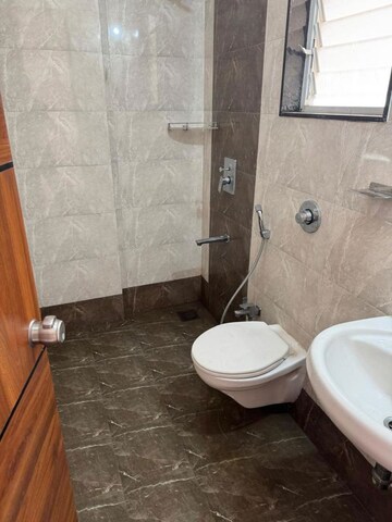 Bathroom in 2.5 BHK Apartment at Bharat The Province, Punawale – for Rent