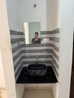 Attached Bathroom in 2.5 BHK Apartment at Bharat The Province, Punawale – for Rent