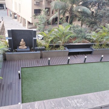 Balcony in 1 BHK Apartment at Lalani Valentine Apartment 1 Wing D, Malad East – for Rent