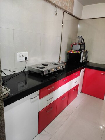 Kitchen in 2 BHK Apartment at Puranik Aarambh, Ghodbunder Road – for Sale