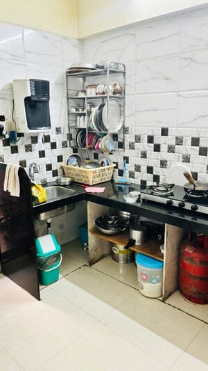 Kitchen in 2 BHK Apartment at Keystone Vista, Kharghar – for Rent