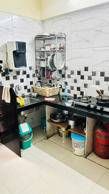 Kitchen in 2 BHK Apartment at Keystone Vista, Kharghar – for Rent