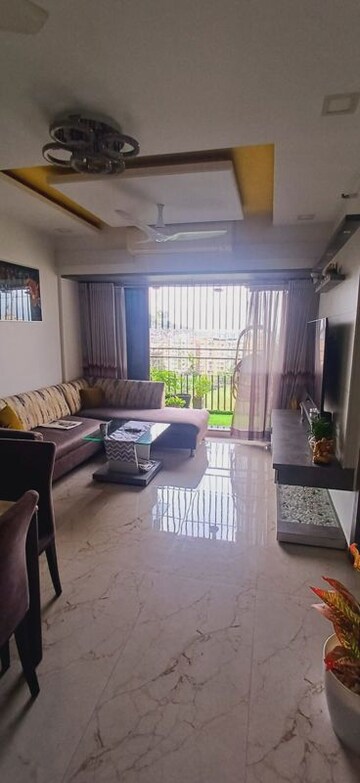 Living Room in 2 BHK Apartment at Natu 9 Riviera Hills, Kalwa – for Sale