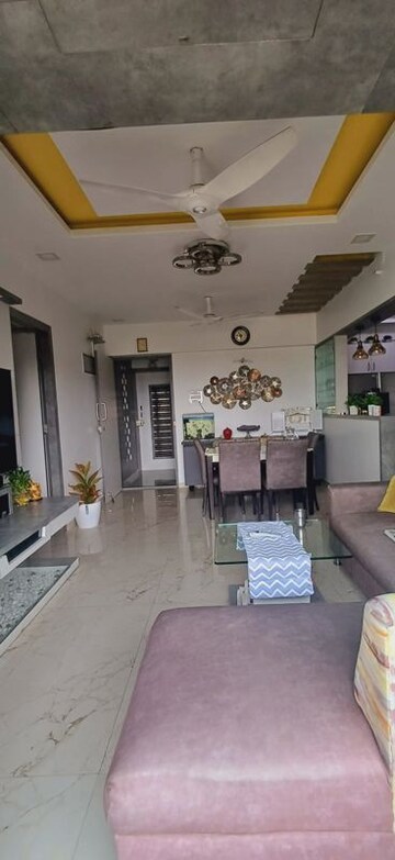 Living Room in 2 BHK Apartment at Natu 9 Riviera Hills, Kalwa – for Sale