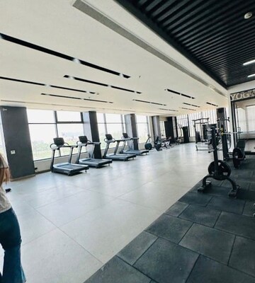 Gym in 3 BHK Apartment at Maya Green Lotus Saksham, International Airport Road – for Rent