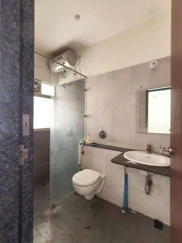 Bathroom in 2 BHK Apartment at Gera Song Of Joy, Kharadi – for Rent