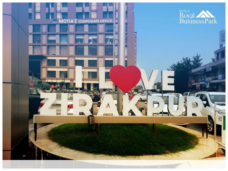 Exterior View, motia-citi-royal-business-park Commercial Office Space 1000 Sq.Ft. In Ambala Highway Zirakpur 10055794