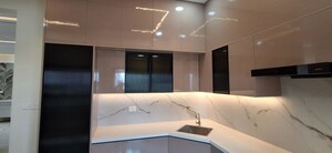 Kitchen in 3 BHK Apartment at Hallmark Treasor, Narsingi – for Rent