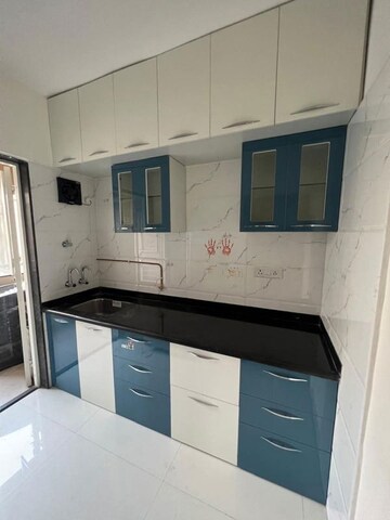 Kitchen in 2 BHK Apartment at Prasun Sarvam, Kharadi – for Rent