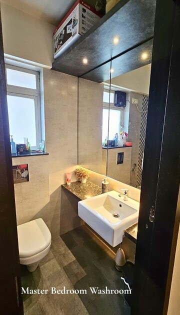 Kitchen in 2 BHK Apartment at The Wadhwa Evergreen Heights, Kalwa – for Sale