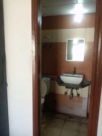 Bathroom in 3 BHK Apartment at Mahagun Mywoods, Sector 16c Greater Noida – for Rent
