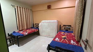 Bedroom in 2 BHK Apartment at Nagpal Dev Exotica, Kharadi – for Rent