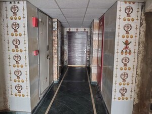 Building Lobby in 4 BHK Apartment at SDS NRI Residency Omega II, Omega Ii Greater Noida – for Rent