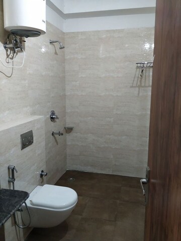 Bathroom in 1 BHK Builder Floor at RWA Residential Society Sector 46, Sector 46 – for Rent
