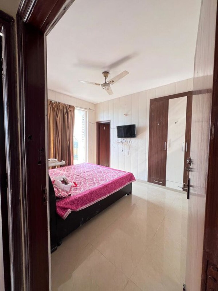 Bedroom, nk-sharma-savitry-greens 2 Bedroom 1300 Sq.Ft. Apartment In Lohgarh Zirakpur 10055864