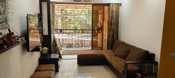 Living Room in 1 BHK Apartment at Shiv Sai Paradise, Majiwada – for Sale