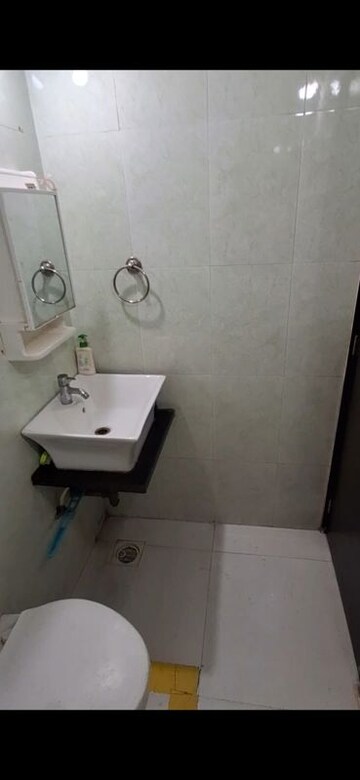 Bathroom in 1 BHK Apartment at Shiv Sai Paradise, Majiwada – for Sale
