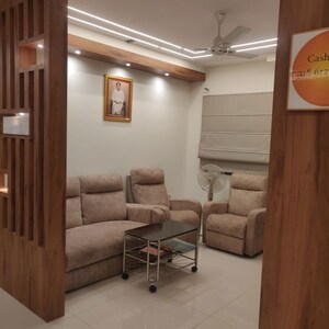 Living Room in 2.5 BHK Apartment at My Home Tridasa, Tellapur – for Sale