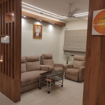 Living Room in 2.5 BHK Apartment at My Home Tridasa, Tellapur – for Sale