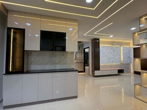 Living Room in 3 BHK Apartment at ASBL Spire, Kokapet – for Rent