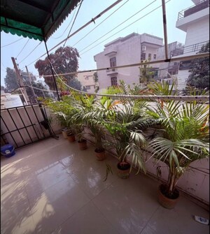 Balcony in 3 BHK Builder Floor at Sector 64 – for Rent