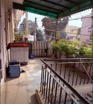 Balcony in 3 BHK Builder Floor at Sector 64 – for Rent