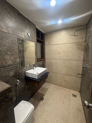 Bathroom in 3 BHK Builder Floor at Sector 15 – for Rent