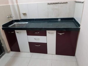 Kitchen in 2 BHK Apartment at Sector 8 Kharghar – for Rent