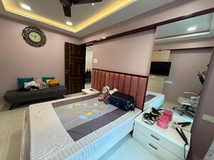 Bedroom in 2 BHK Apartment at Courtyard by Narang Realty and The Wadhwa Group, Pokhran Road No Two – for Rent