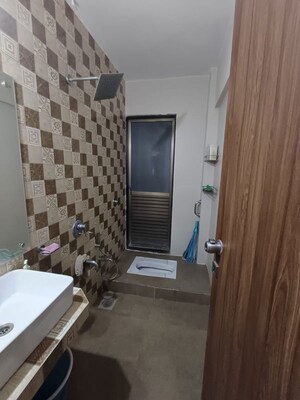 Bathroom in 2 BHK Apartment at Dosti Vihar, Samata Nagar – for Rent