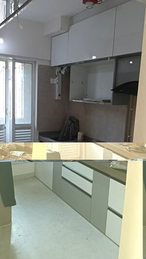 Kitchen in 2 BHK Apartment at Dosti West County, Balkum Pada – for Rent