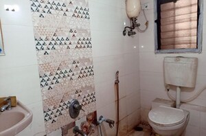 Bathroom in 2 BHK Apartment at Windsor Garden Enclave, Vasant Vihar – for Rent